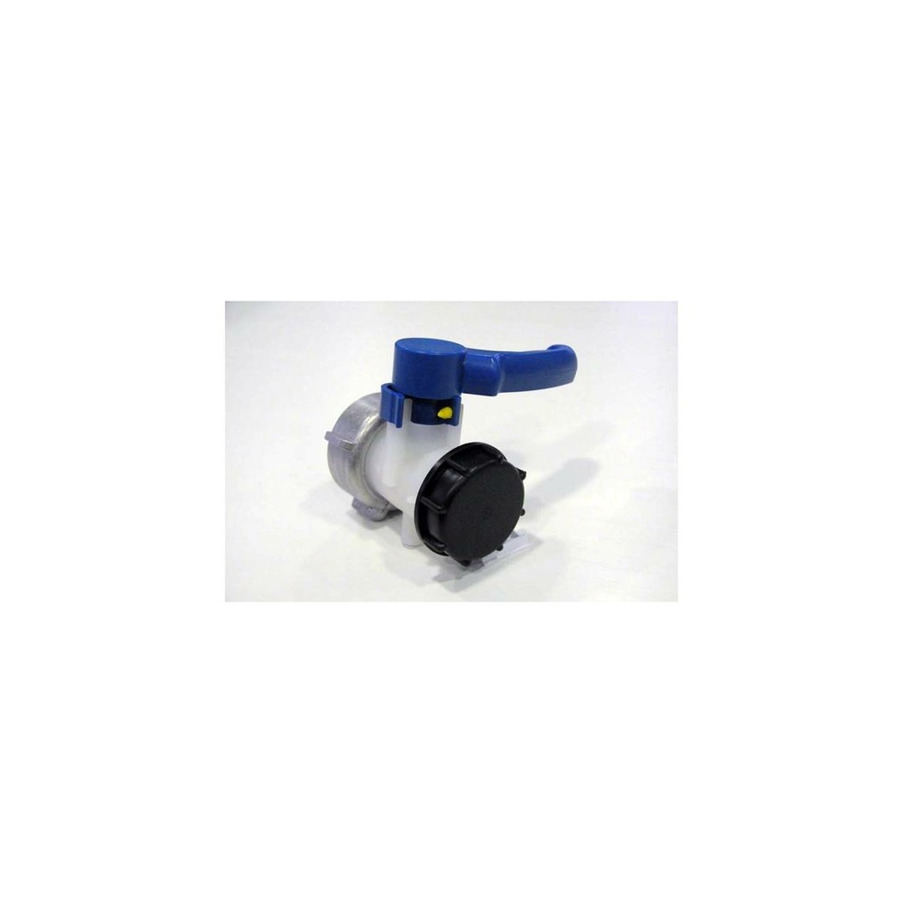 Vanne papillon 2 pouces avec écrou de 70mm pour cuve ibc 1000 litres