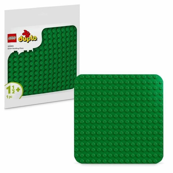 Lego duplo plaque de construction verte