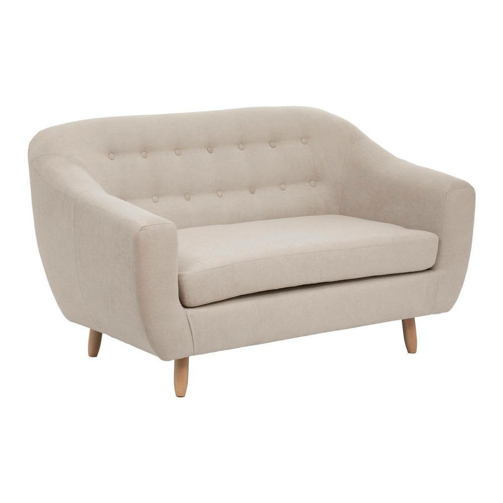 Canapé retro - 2 places - beige