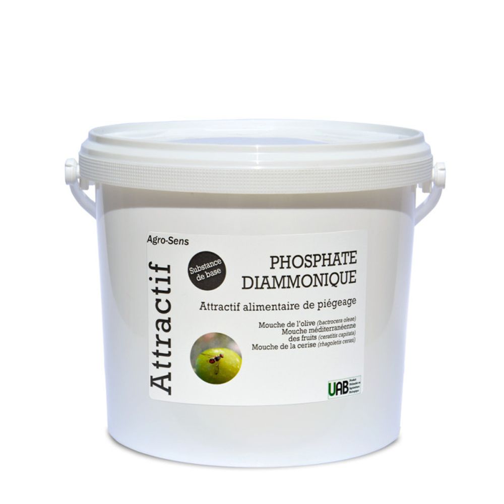 Phosphate diammonique attractif alimentaire de piégeage uab - agro sens - seau 5 kg
