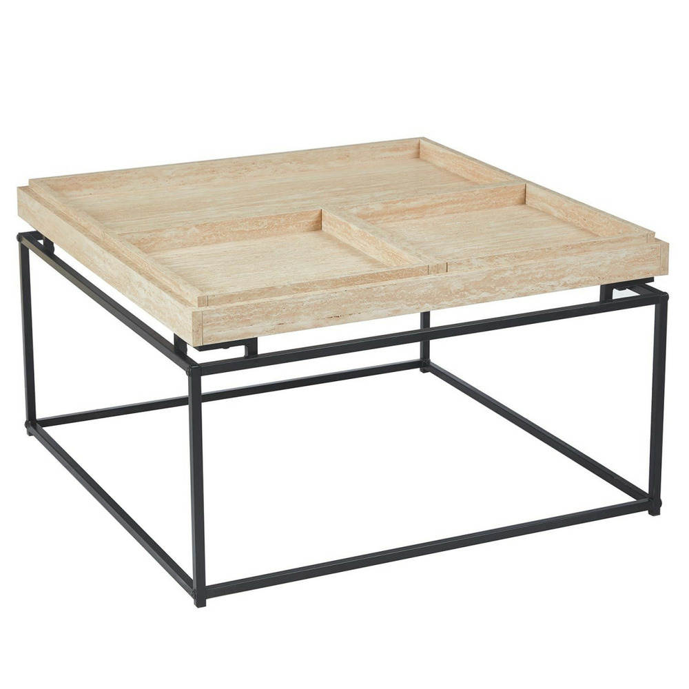 Table basse compartimentée 