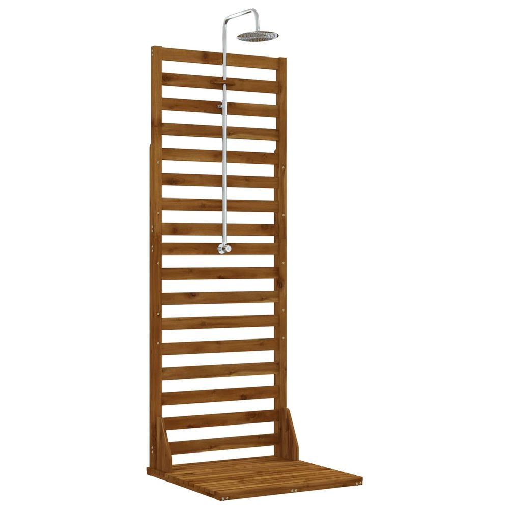 Douche d'extérieur 205,5 cm naturel