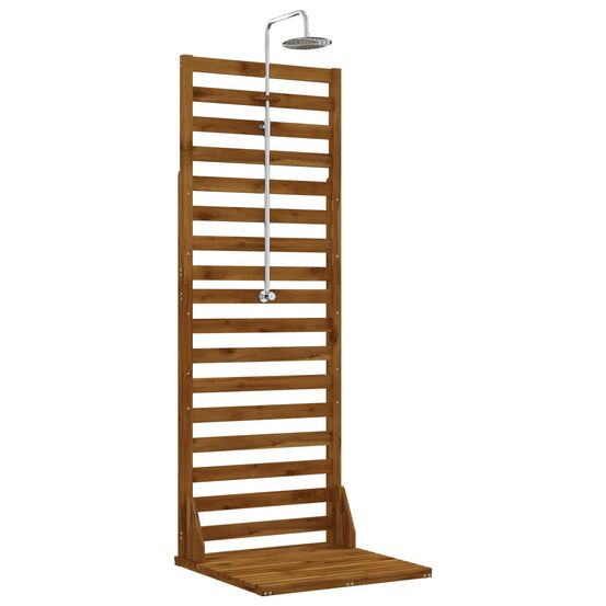 Douche d'extérieur 205,5 cm naturel