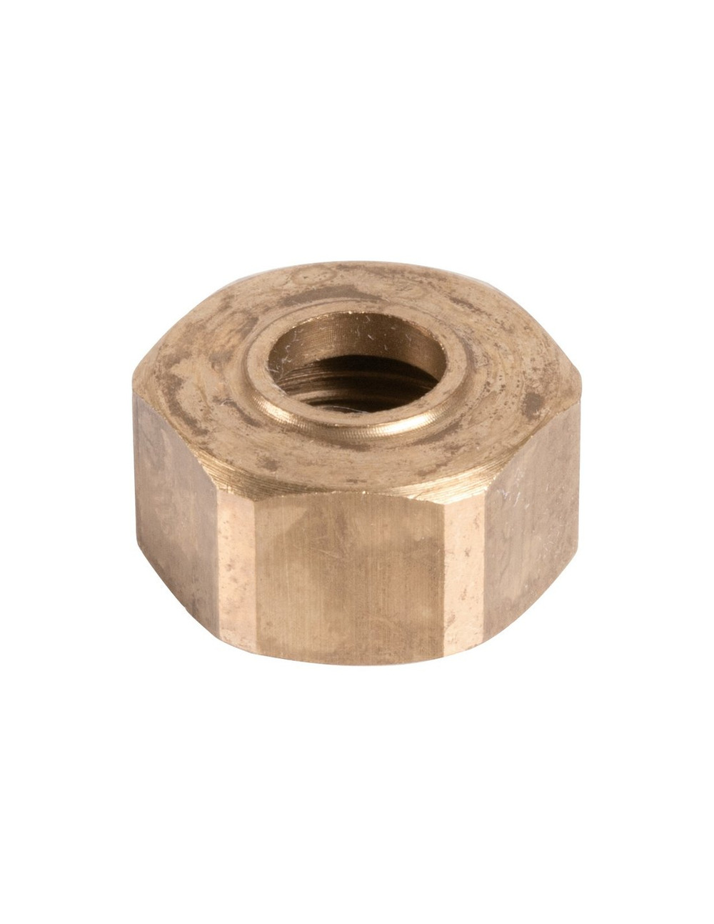 Ecrou laiton 6 pans 20x27-14