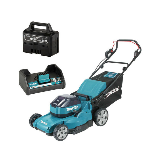 Tondeuse à gazon sans fil 48 cm 64 v 4.0 ah li-ion makita lm001jm101