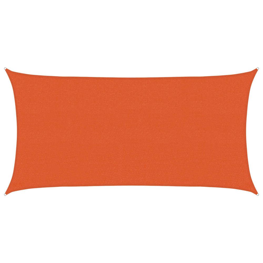 Voile d'ombrage 160 g/m² orange 2x3,5 m pehd