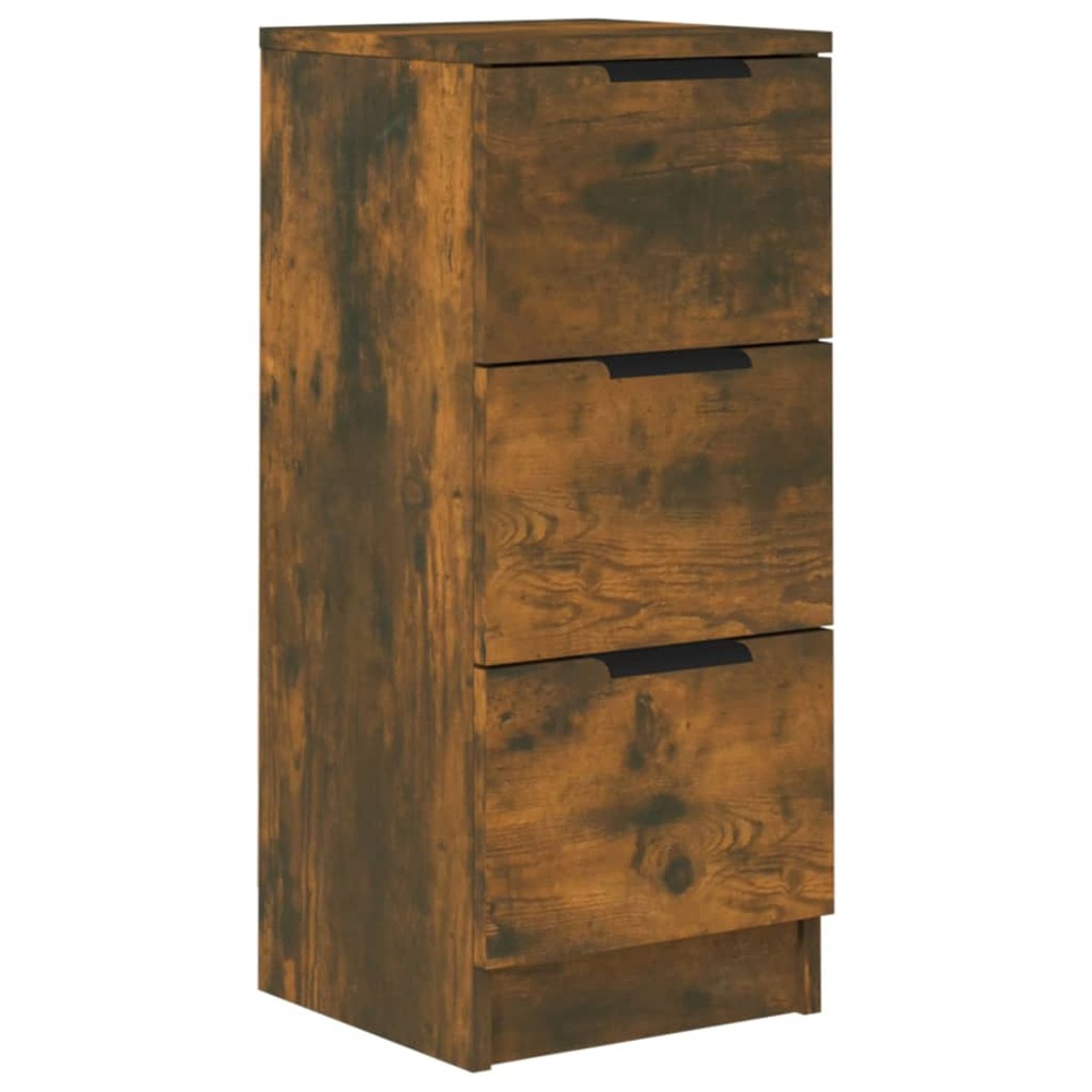 Buffet bahut commode armoire meuble de rangement organisateur cuisine salle de séjour salon 30 x 30 x 70 cm bois d'ingénierie