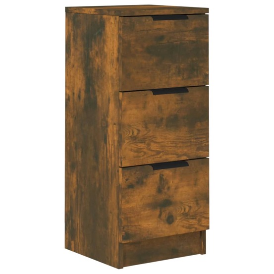Buffet bahut commode armoire meuble de rangement organisateur cuisine salle de séjour salon 30 x 30 x 70 cm bois d'ingénierie
