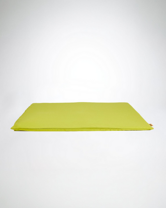 Tapis pattadou vert pistache m : 77 x 62 cm