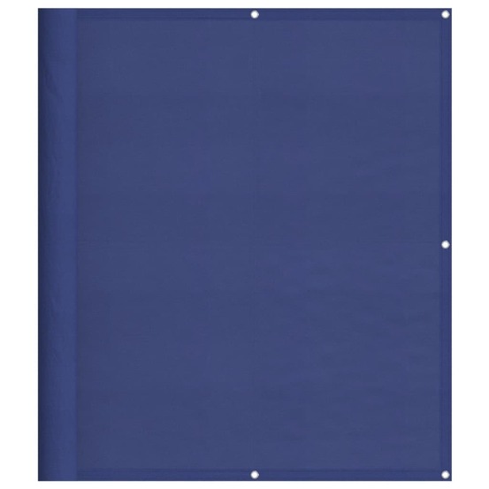 Écran de balcon bleu 120x1000 cm 100% polyester oxford