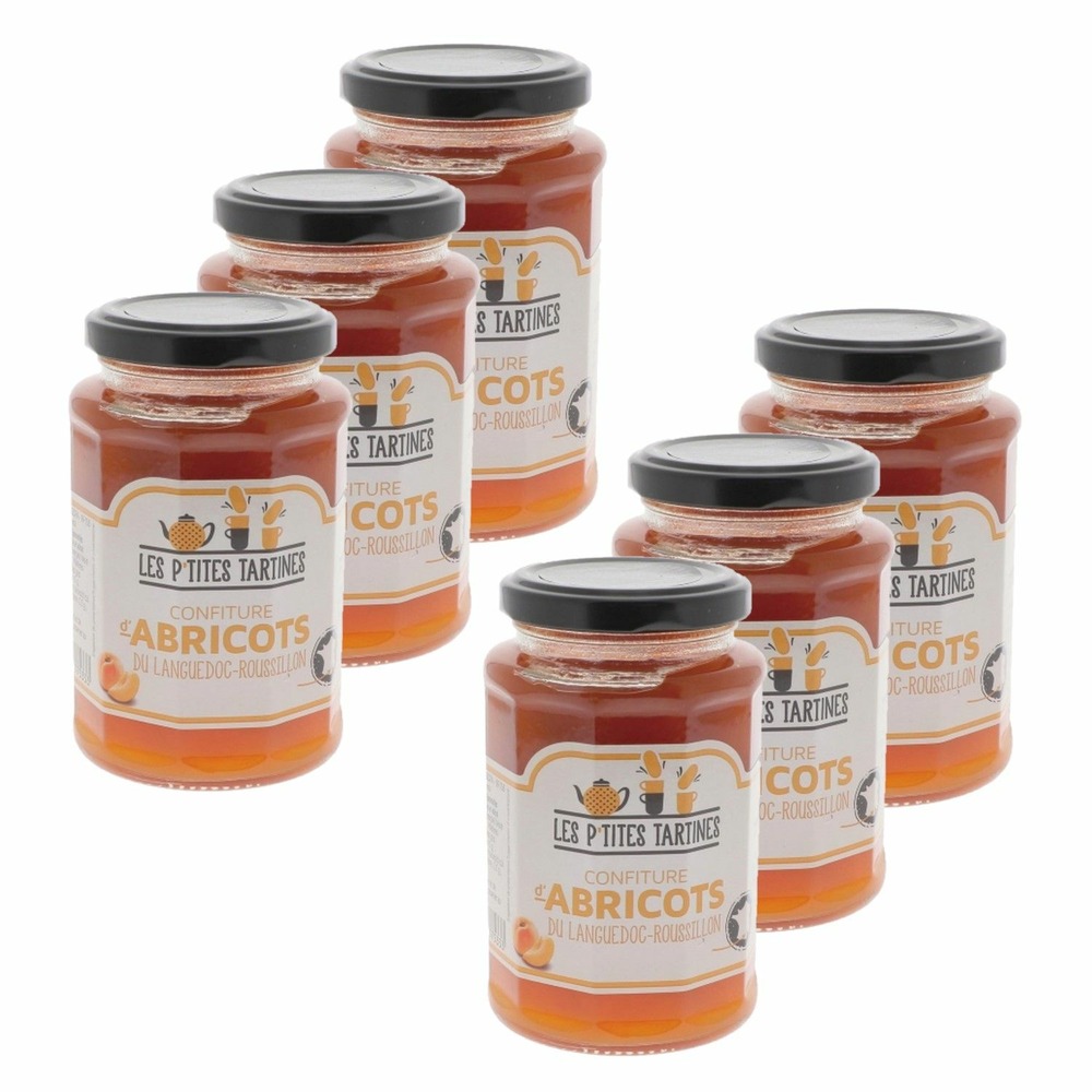 Confiture d'abricots du roussillon - les p'tites tartines
