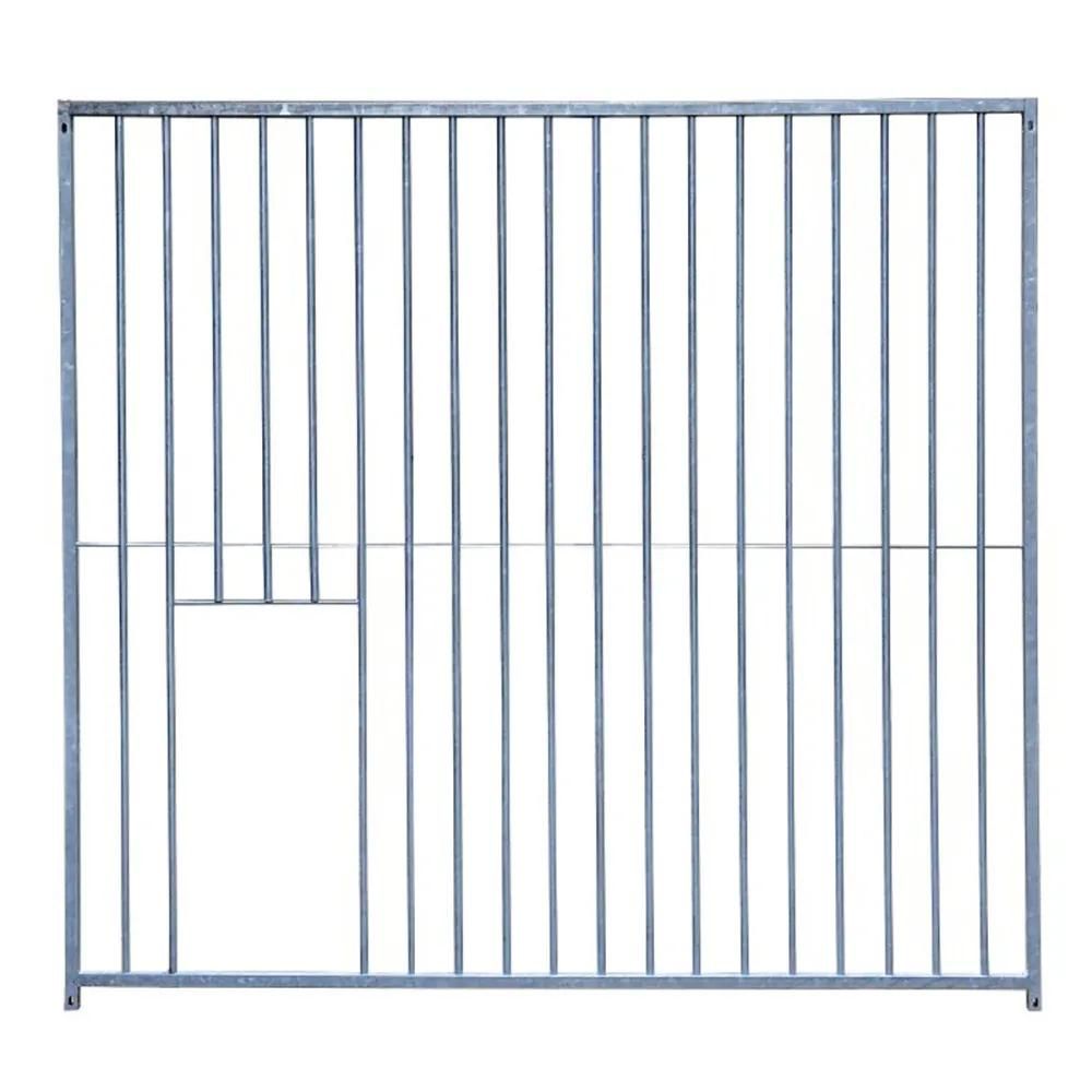 Panneau de chenil à barreaux 2m ouverture pour niche - hauteur 184cm