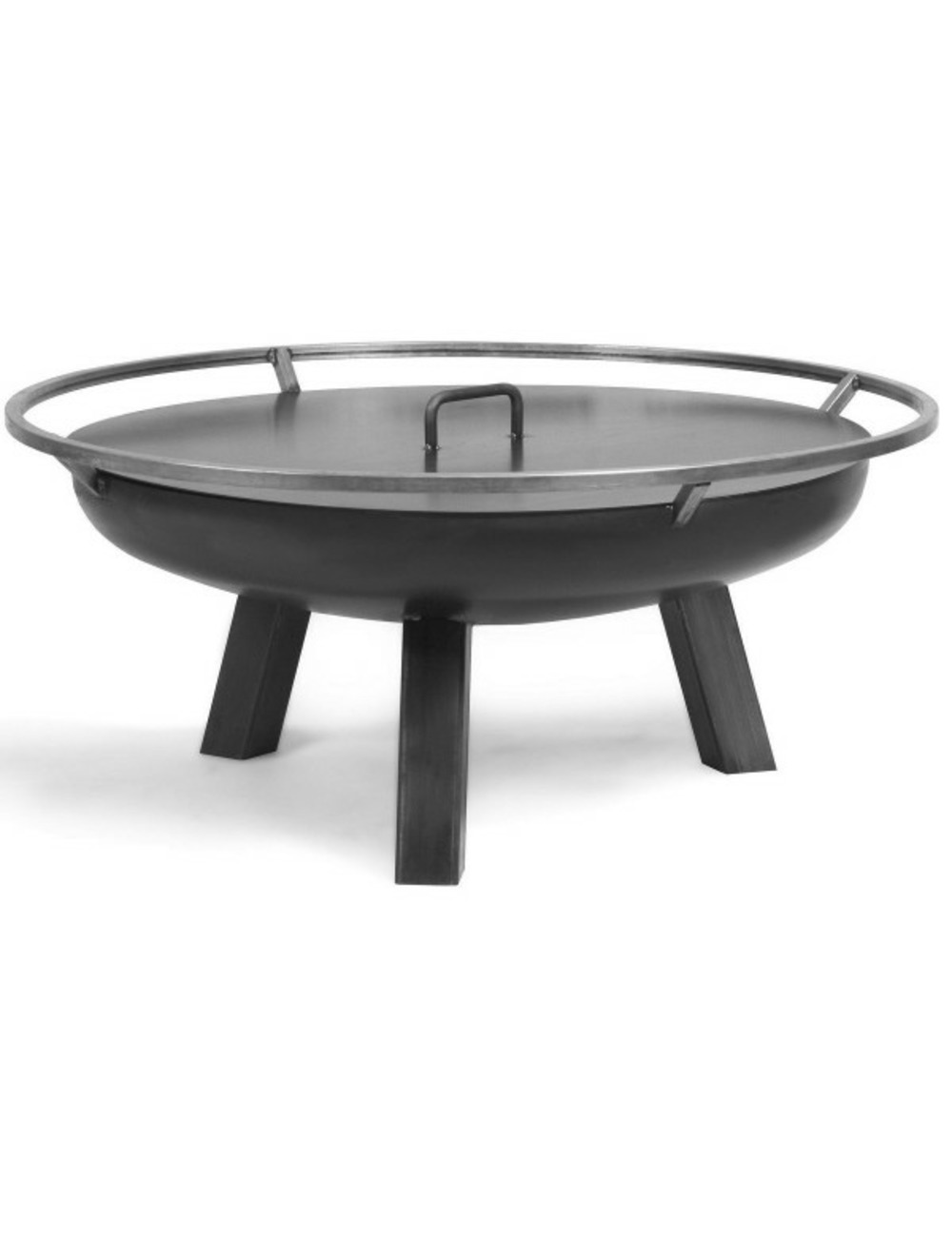 Brasero de jardin porto en acier-braséro seul-ø 70cm--