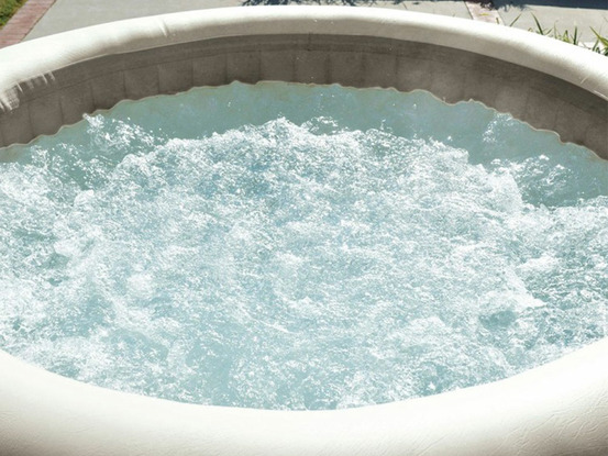 Spa gonflable purespa blue one rond bulles 2/4 places