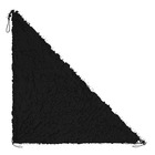 Filet de camouflage triangulaire noir 3x3x3m