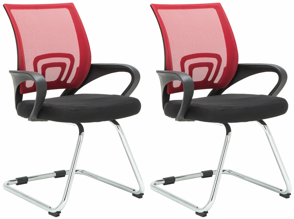 Lot de 2 chaises visiteurs eureka