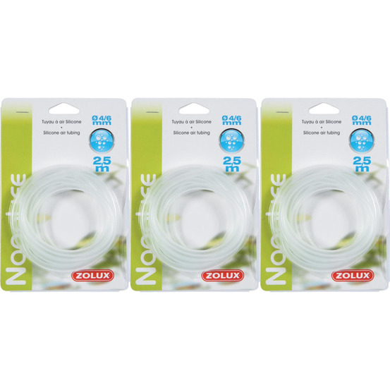 Tuyau à air en silicone 2.50 m (lot de 3)