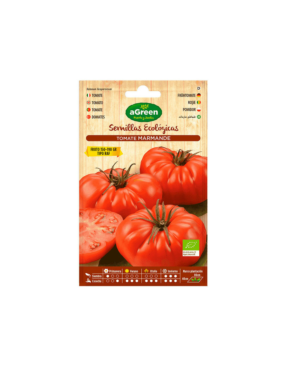 10 sachet de graines de tomate eco marmade raf agreen