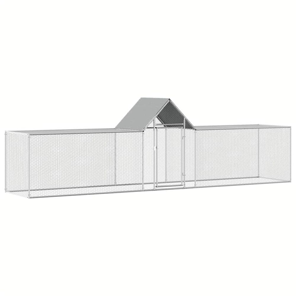 Poulailler 5 x 1 x 1,5 m Acier