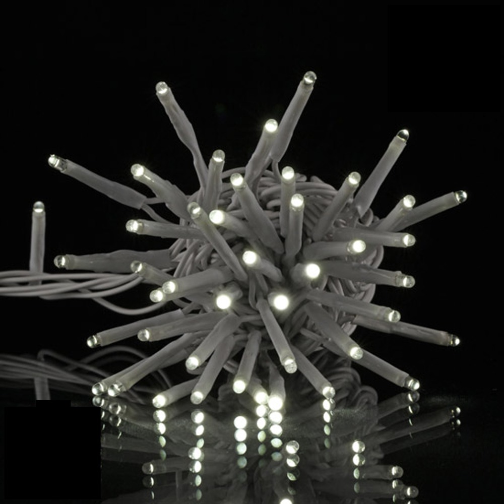 Guirlande exterieur 120 led blanc 12m