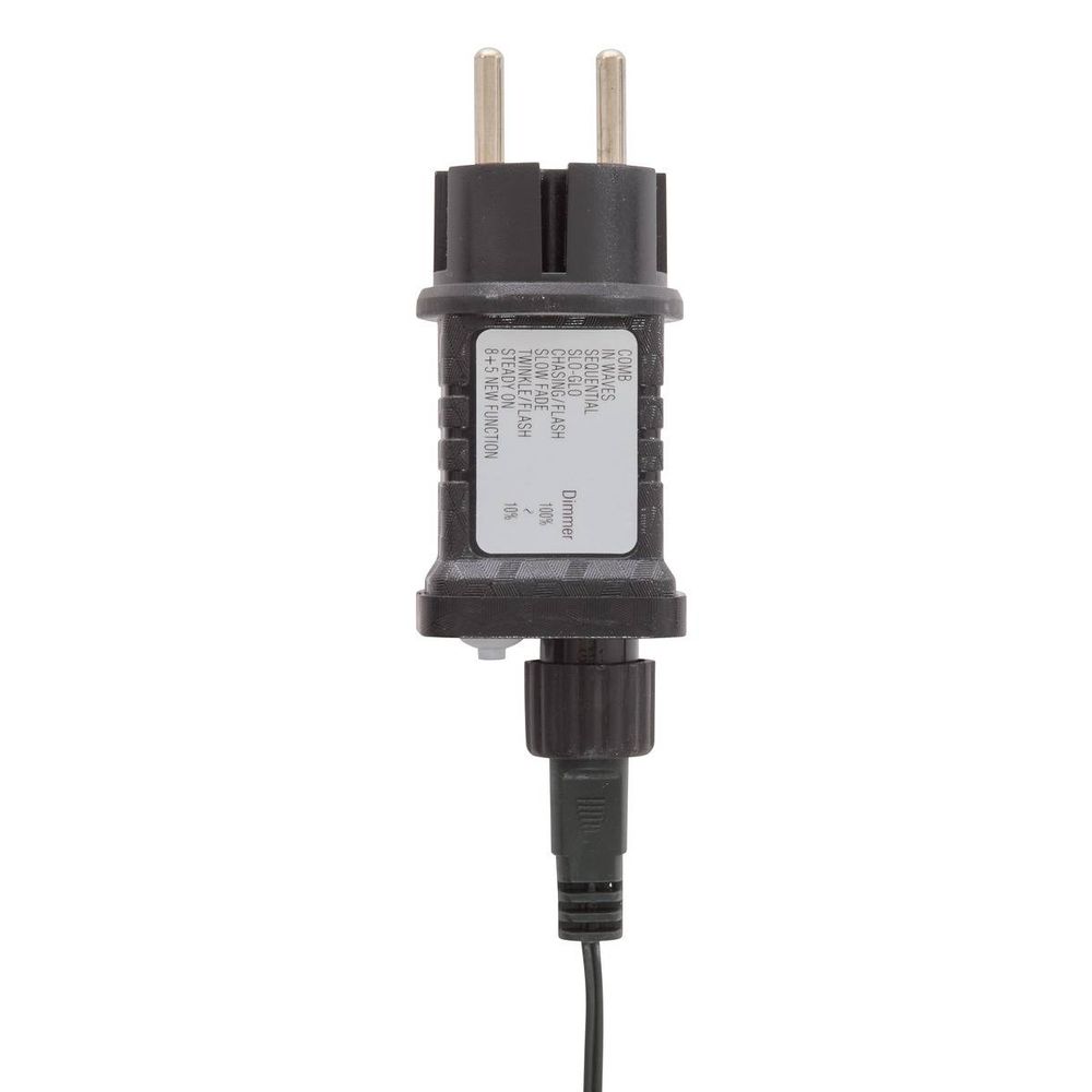 Guirlande lumineuse d'extérieur 40 m 533 led blanc froid 13 fonctions avec minuteur sur secteur