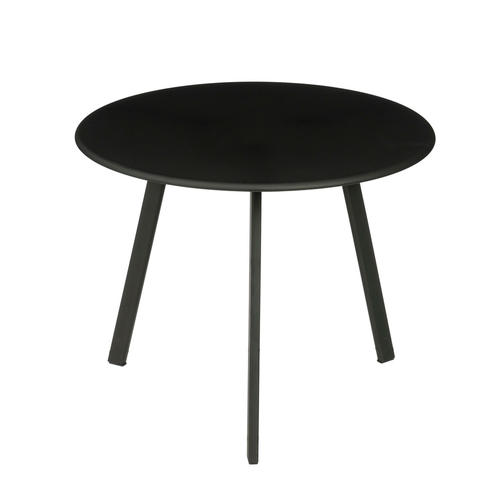 Mica decorations seattle table d’appoint pour extérieur - table basse ronde - table pour plantes et table à café - 30 x 38cm -