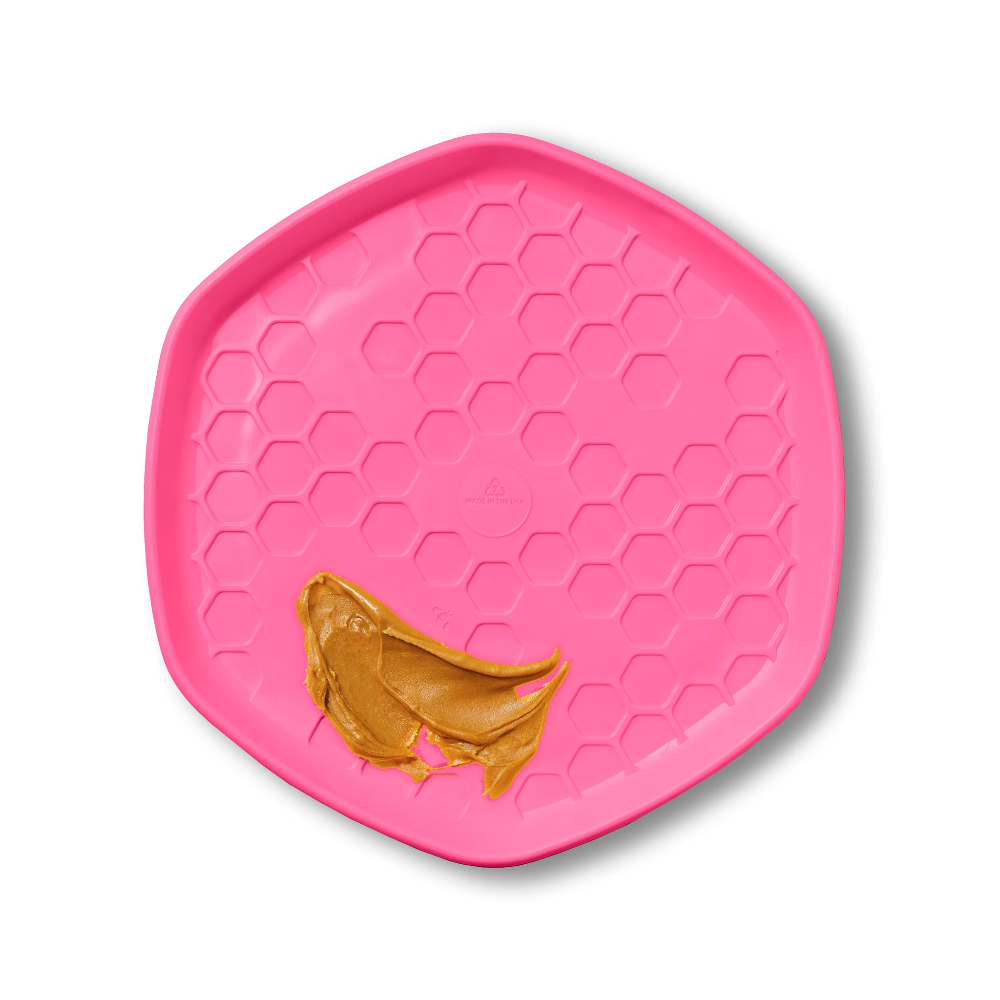 Hive scent disc – frisbee à lancer et tapis de léchage – jouet flottant pour chiens