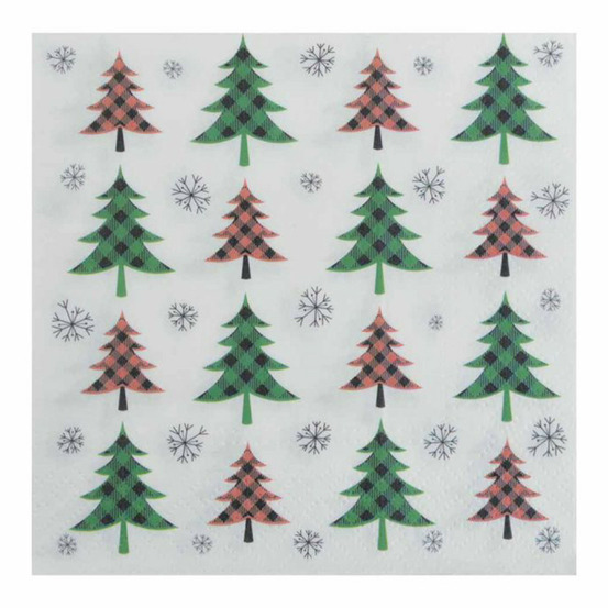 Lot de 20 serviettes en papier