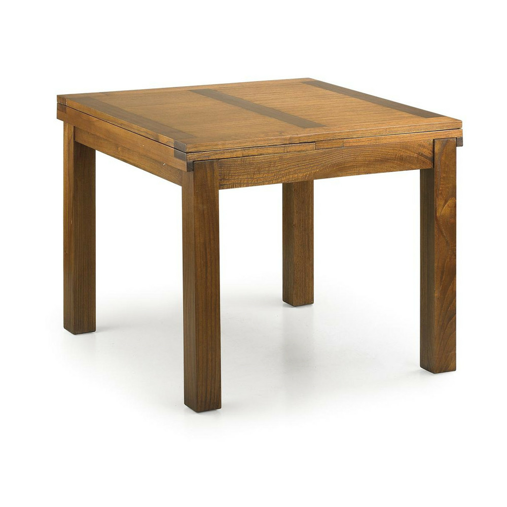 Table à manger bois marron 95x95x78cm