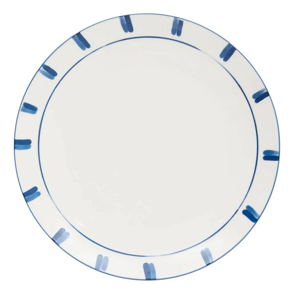 Lot de 6 assiettes plates 