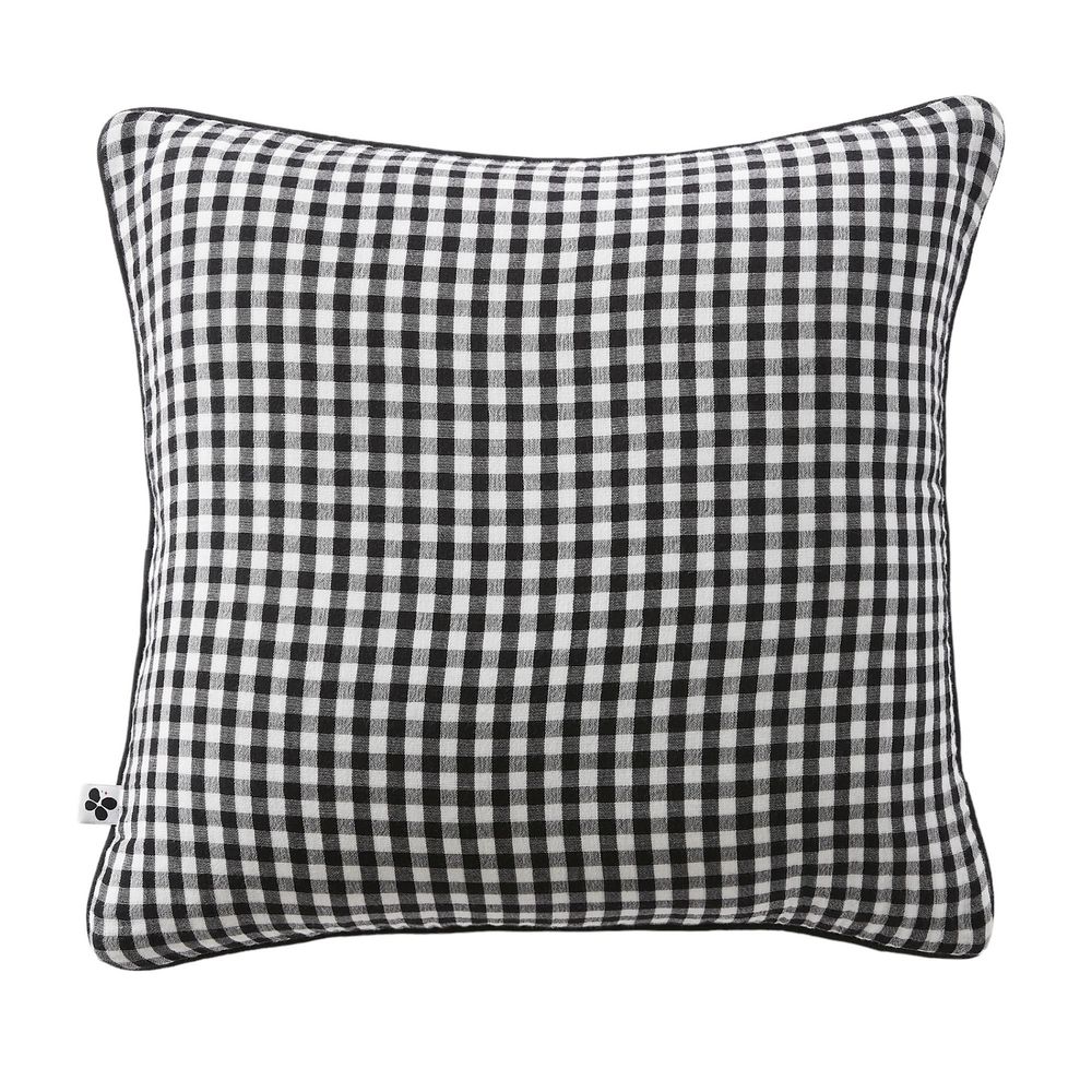 Coussin dehoussable en gaze de coton vickie vichy
