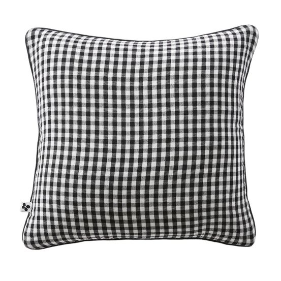 Coussin dehoussable en gaze de coton vickie vichy