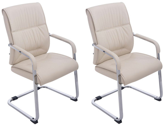 Lot de 2 chaises cantilever xl anubis