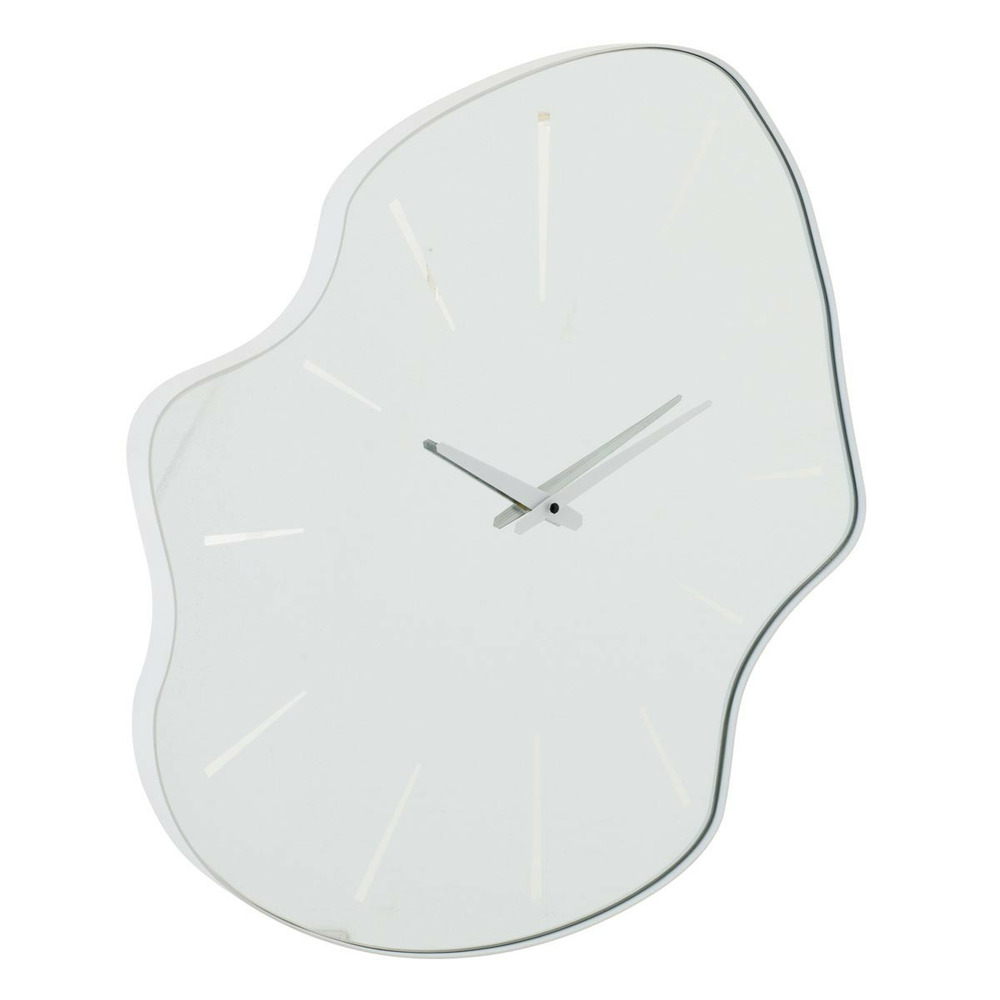 Horloge murale en verre 
