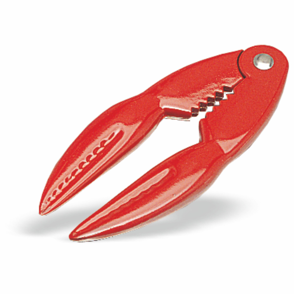 Pince casse-pattes homard en aluminium rouge l 14 cm - pujadas