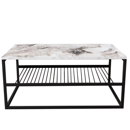 Table basse effet marbre marbel