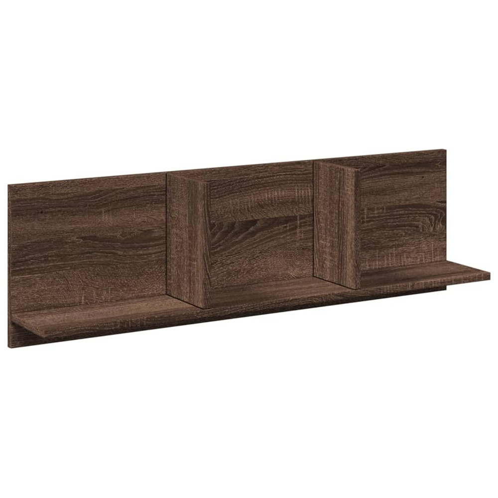 Armoire murale 100x16,5x30 cm chêne marron bois d'ingénierie