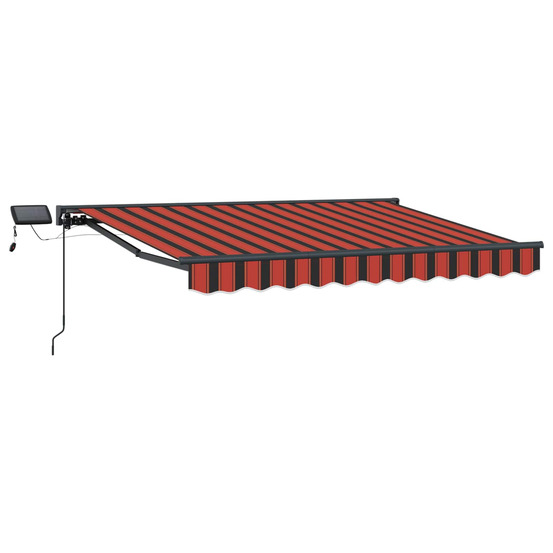 Cadre de store manuel avec leds 3,5 x 2 m