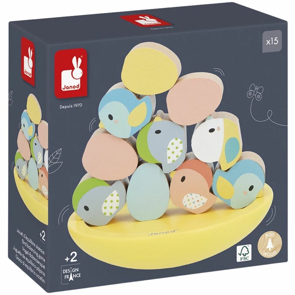 Jeu d'équilibre oiseaux