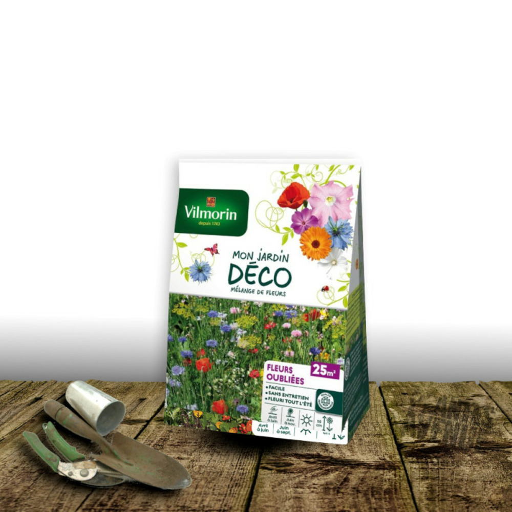 Graines en mélange - fleurs oubliées - vilmorin sachet 25 m²