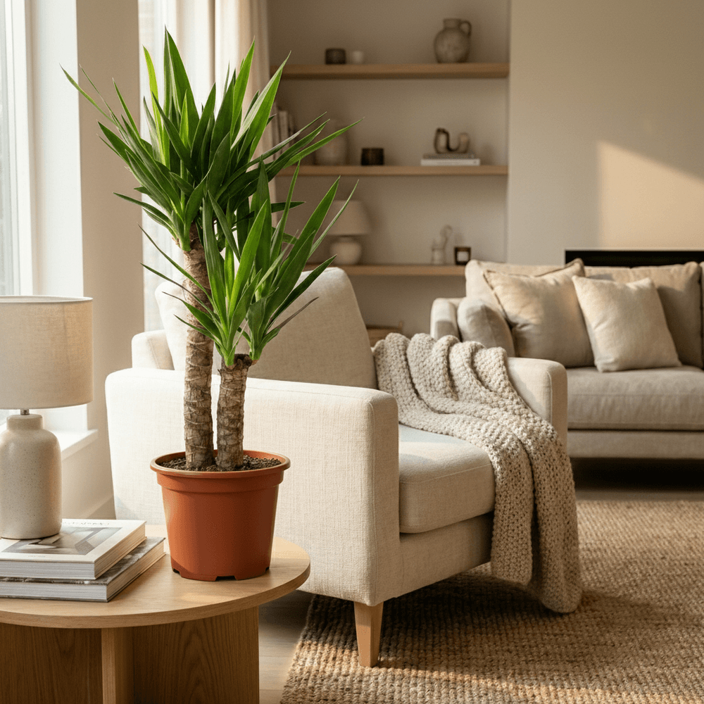 Yucca elephantipes - pot de 21cm - hauteur 80 - 90cm - plantes d'intérieur