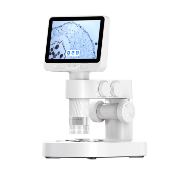 Microscope digital avec écran et accessoires m2a