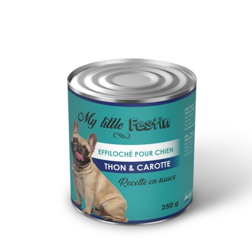 My little festin - pâtée chien - thon / carotte 250 g