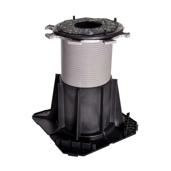 Plot réglable autonivelant cleman pour terrasse dalle 130 à 230 mm - jouplast - carton de 8 pièces