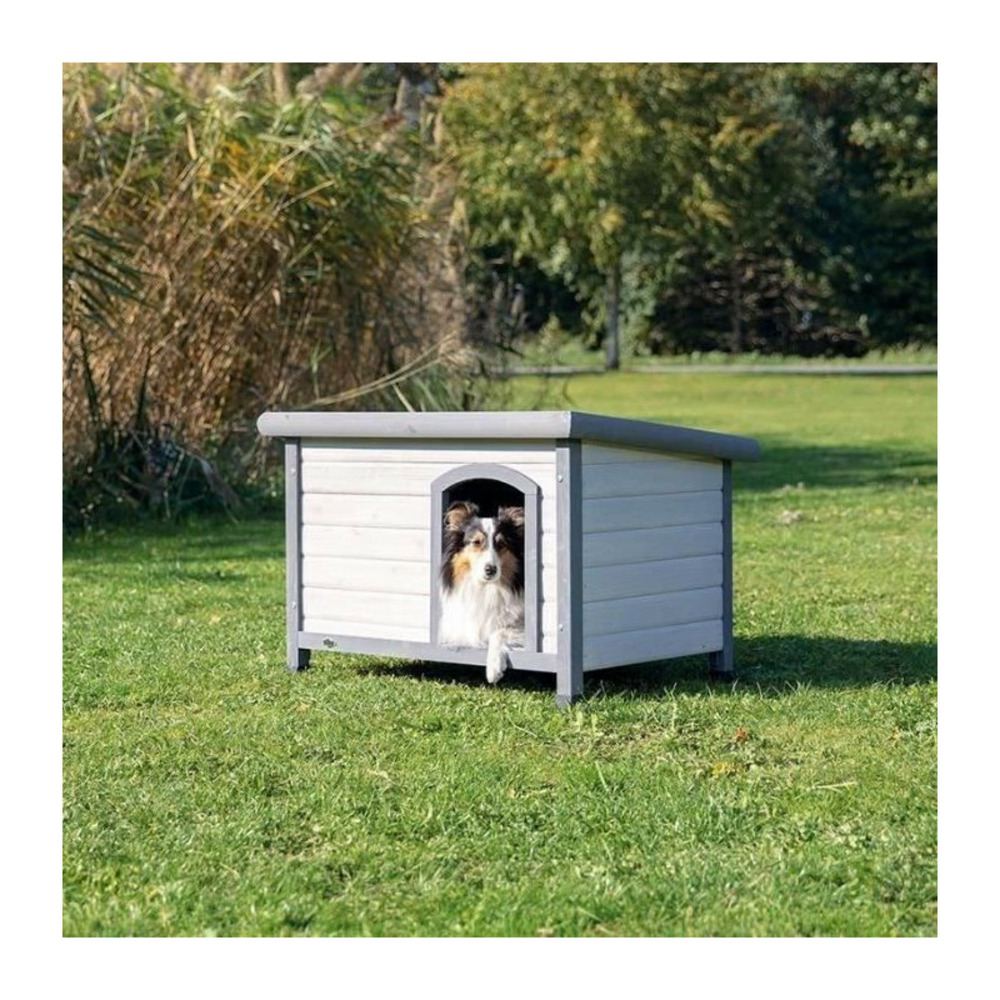 Natura - niche pour chiens - classic a toit plat