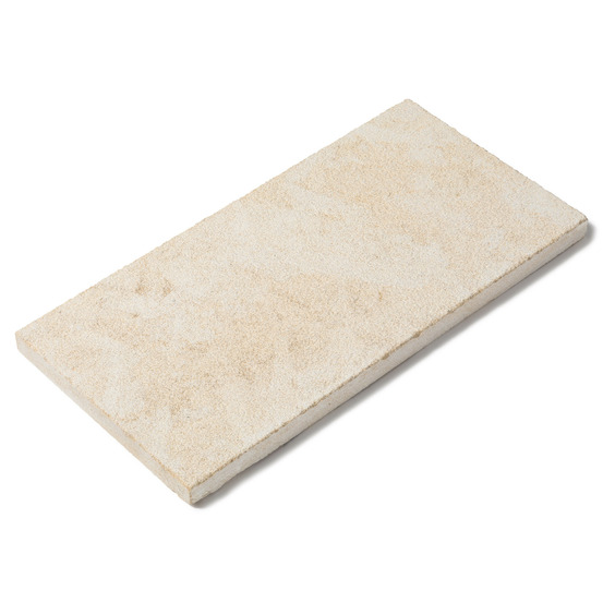 Margelle de piscine pierre de l'atlas beige 60x30x3 cm bord droit (à l'unité) - ro'ma nature