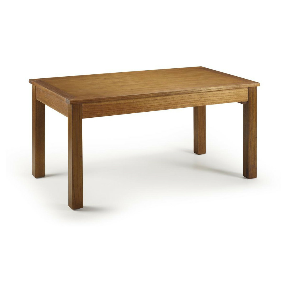 Table à manger bois marron 160x90x78cm