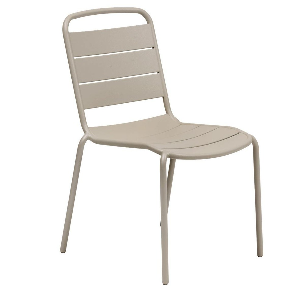 Chaise de jardin empilable alegoria argile