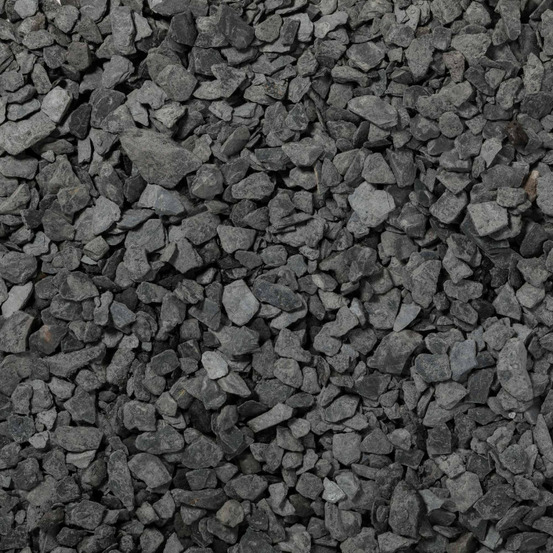 Paillage ardoise noire 15-30 mm - lot de 15 sacs de 20 kg (3,75 m²) - ro'ma nature