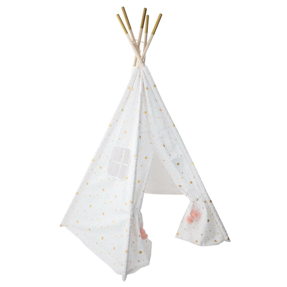 Tipi enfant blanc & doré